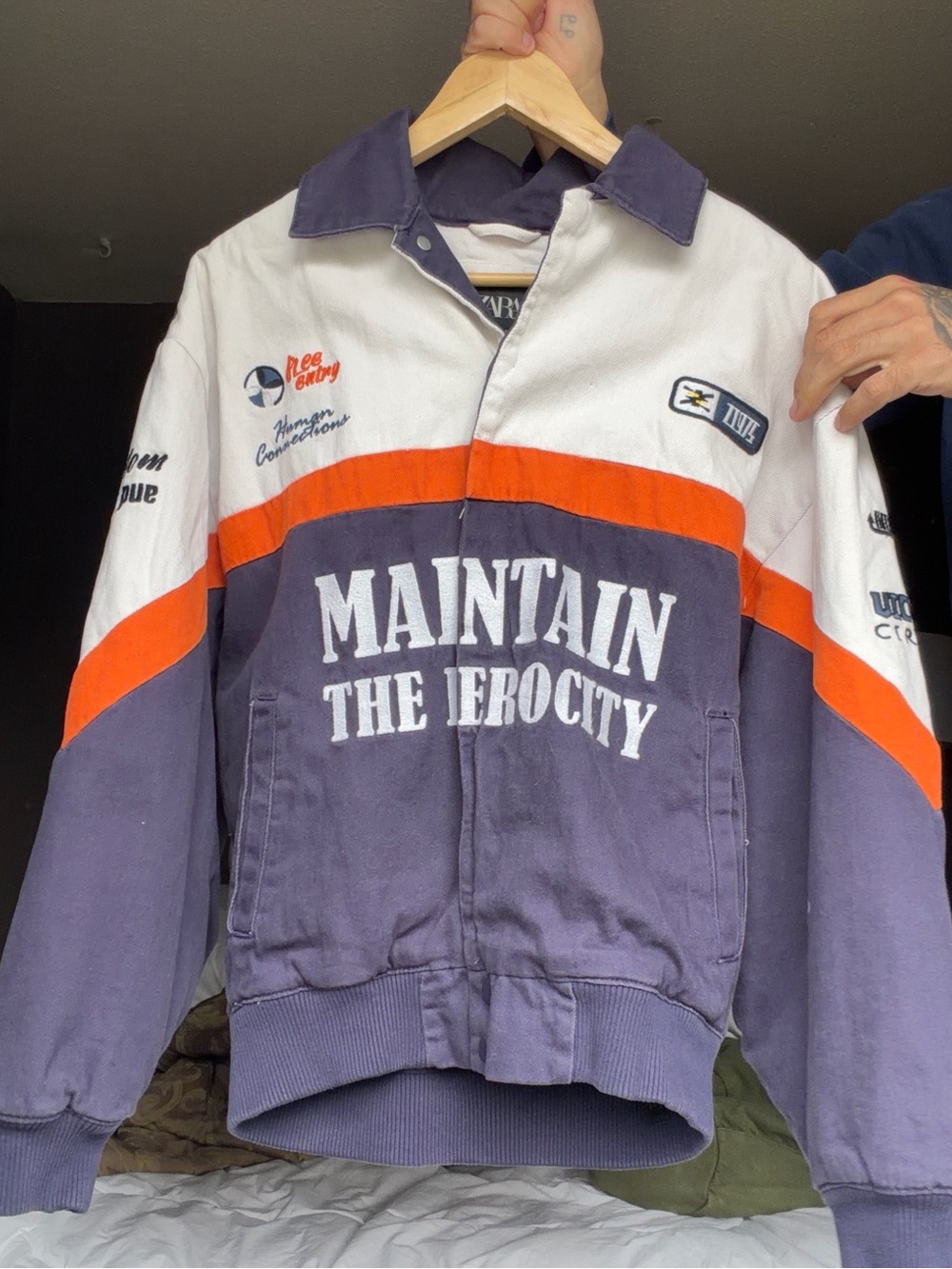 Vintage Style Racing Jacket Men’s Medoum